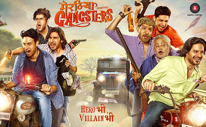 The poster for Meeruthiya Gangsters.