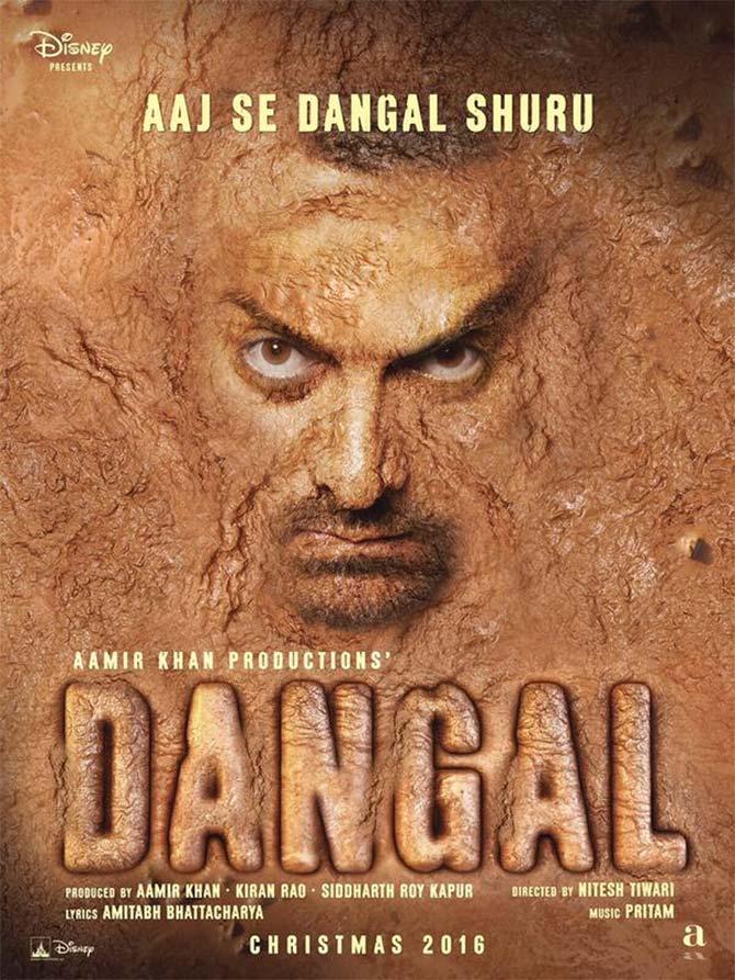 FIRST LOOK Aamir s scowl is back with Dangal Rediff