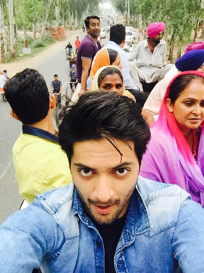 Ali Fazal in Amritsar