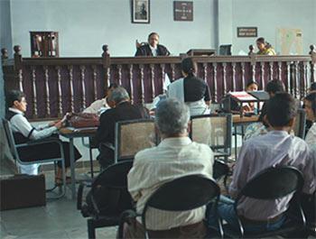 A still from Court