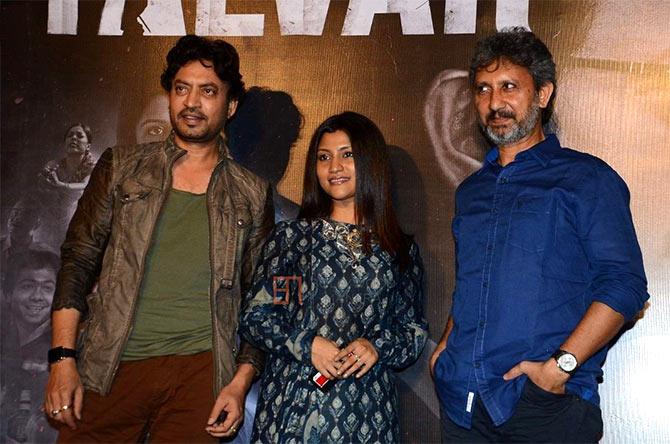 Irrfan, Konkona Sensharma and Neeraj Kabi