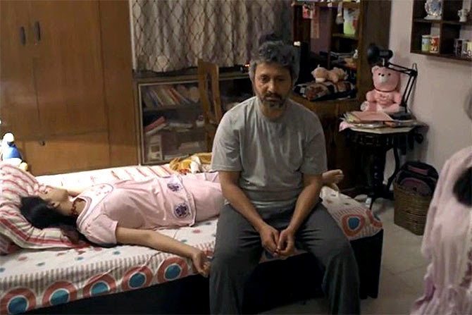 Konkona Sensharma and Neeraj Kabi in a scene from Talvar.