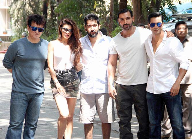 Sajid, Jacqueline, Rohit, Varun, John