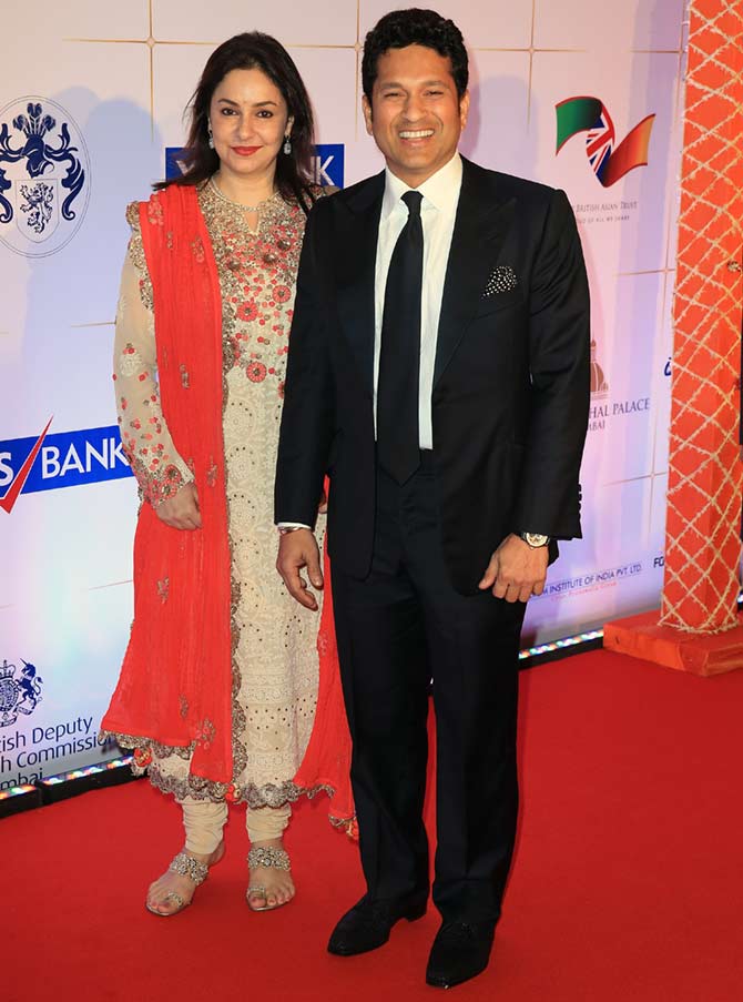 Anjali Tendulkar, Sachin Tendulkar