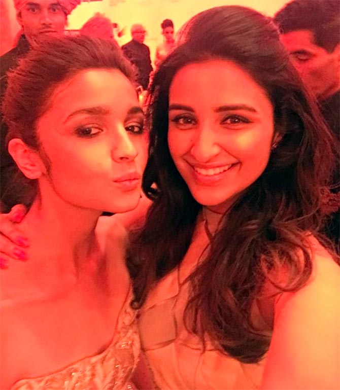 Alia Bhatt, Parineeti Chopra