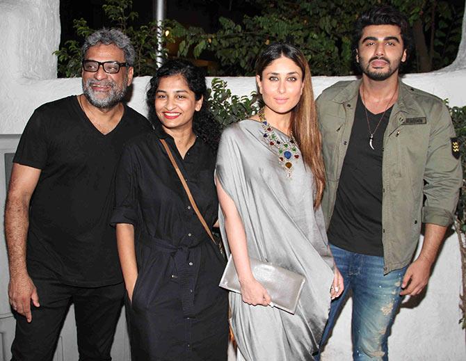 R Balki, Kareena, Arjun