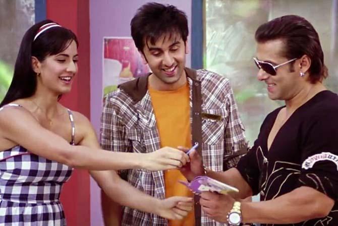 Katrina, Ranbir, Salman