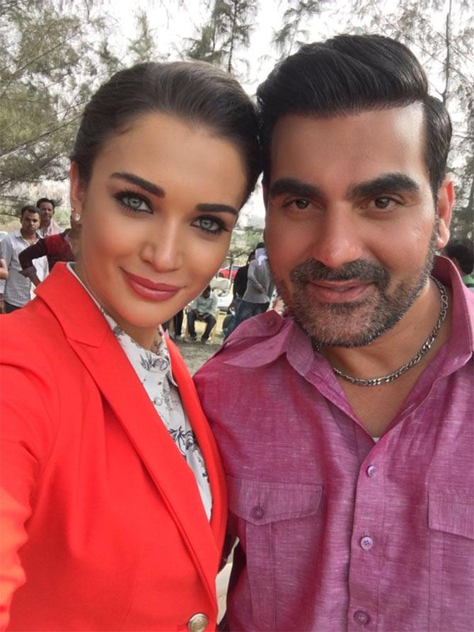 Amy Jackson, Arbaaz Khan