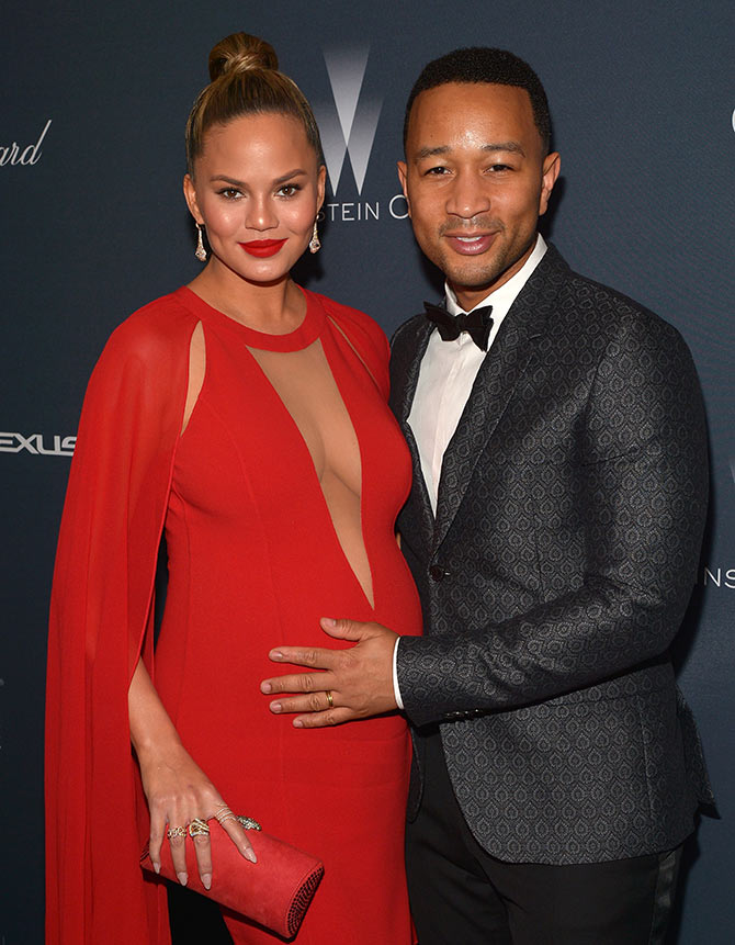 Chrissy Teigen and John Legend