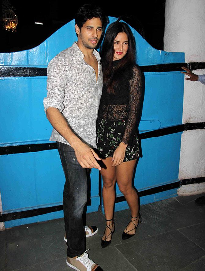 Sidharth Malhotra, Katrina Kaif