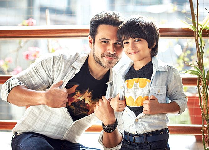 Emraan Hashmi with his son, Ayaan.