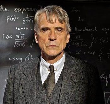 Jeremy Irons in The Man Who Knew Infinity