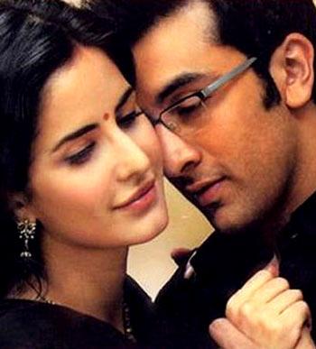 Katrina Kaif and Ranbir Kapoor in Rajneeti