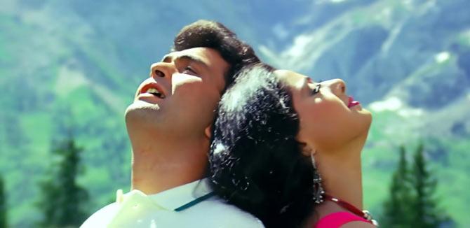 Rishi Kapoor and Sridevi