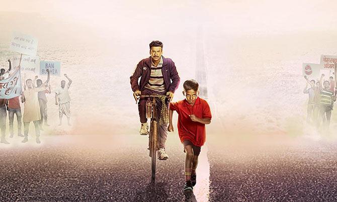 Manoj Bajpayee and Mayur Patole in Budhia Singh: Born to Run