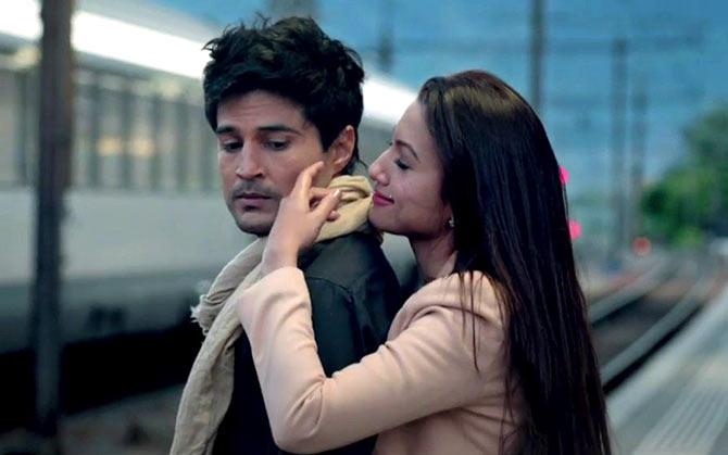 Rajeev Khandelwal and Gauhar Khan in Fever