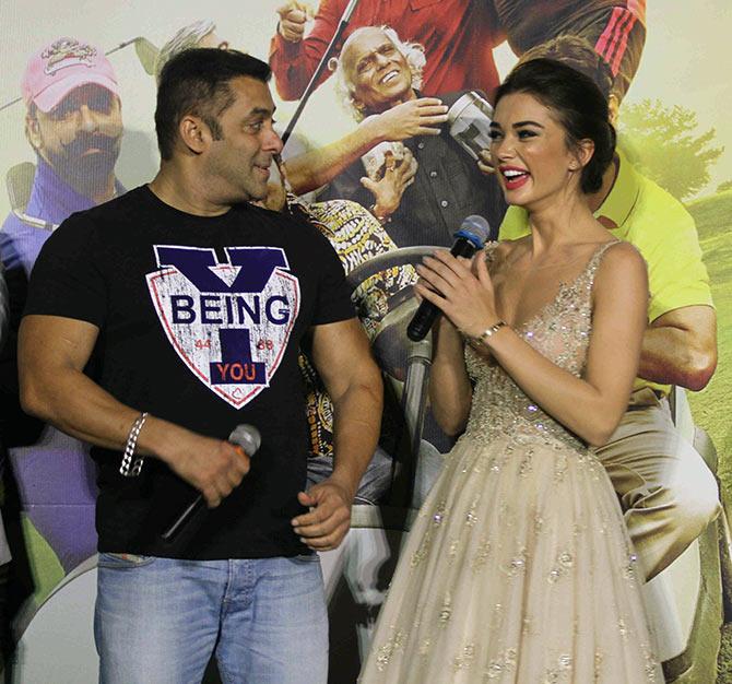 Salman, Amy Jackson