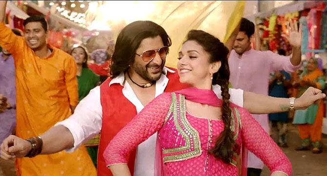 Arshad Warsi and Aditi Rao Hydari in The Legend of Michael Mishra