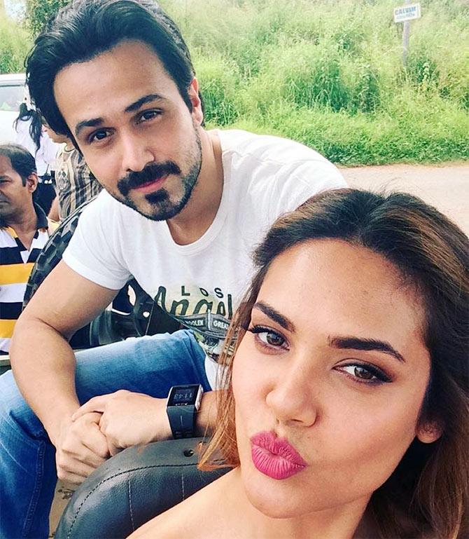 Emraan Hashmi and Esha Gupta