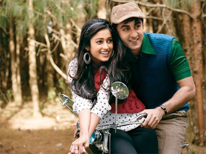 Ileana D'Cruz and Ranbir Kapoor