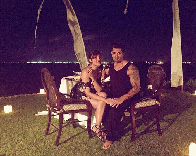 Bipasha Basu and Karan Singh Grover