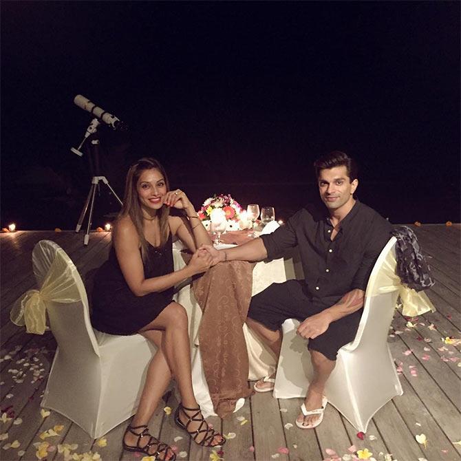 Bipasha Basu and Karan Singh Grover