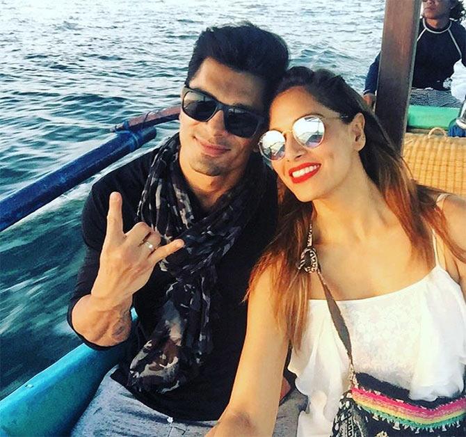 Bipasha Basu and Karan Singh Grover