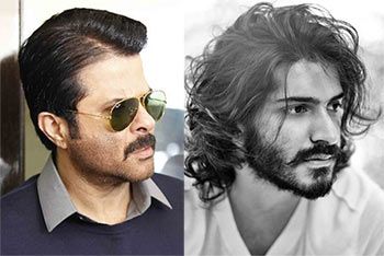 Anil Kapoor and his son Harshvardhan