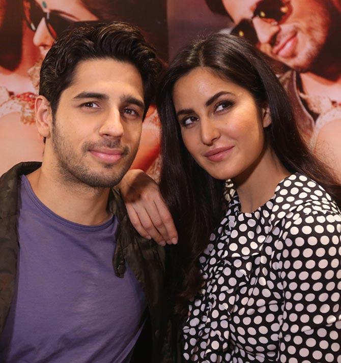 Sidharth Malhotra and Katrina Kaif