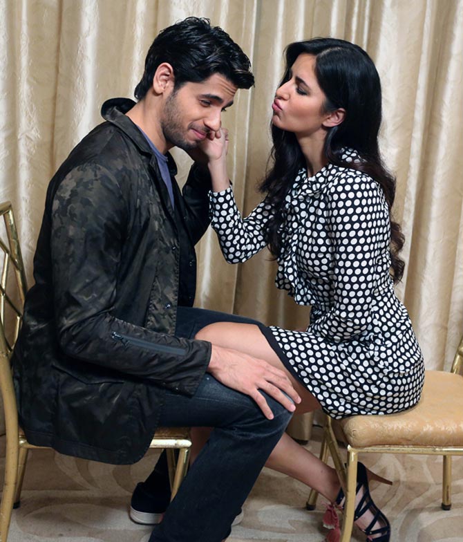 PIX: Katrina, Sidharth visit New York! - Rediff.com movies