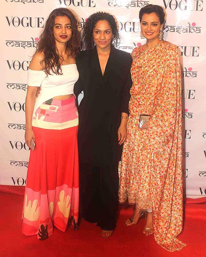 Radhika, Dia, Masaba