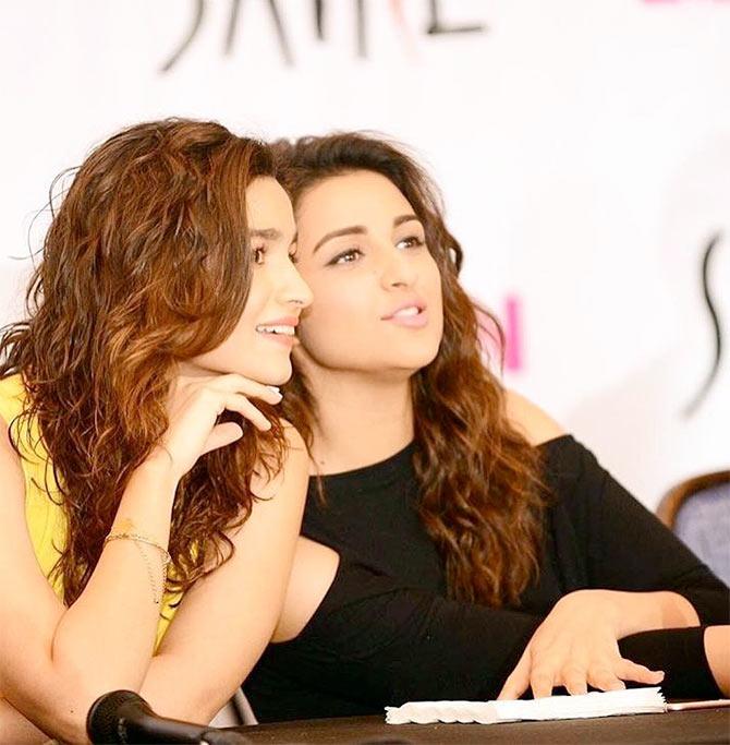 Alia Bhatt, Parineeti Chopra