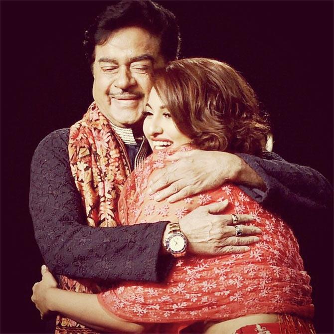 Shatrughan Sinha and Sonakshi Sinha