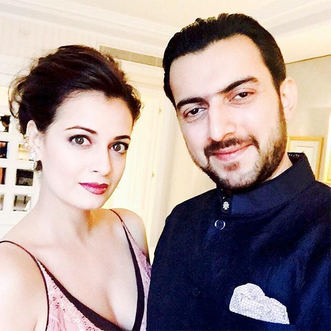 Dia Mirza, Sahil Sangha