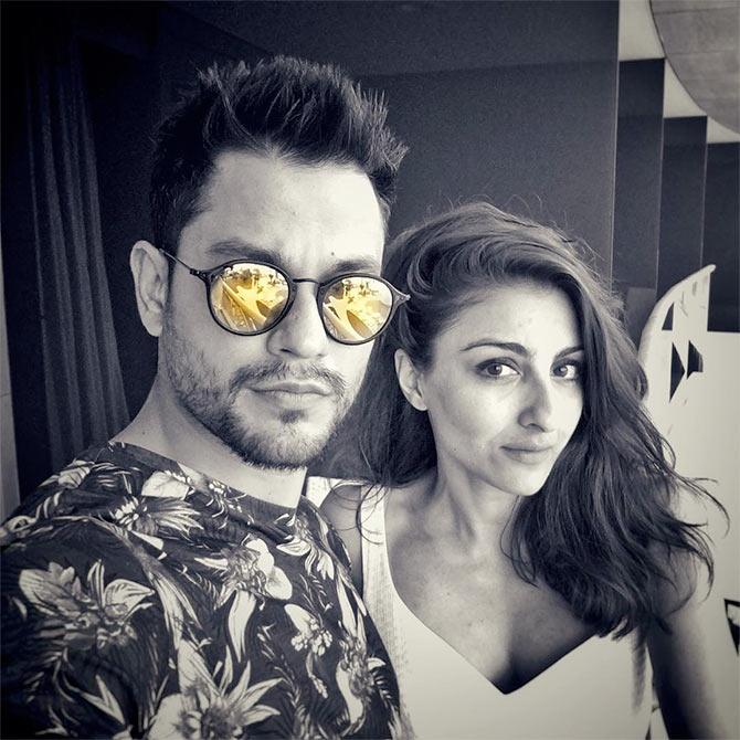 Soha Ali Khan and Kunal Kemmu