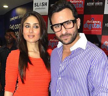 Kareena Kapoor and Saif Ali Khan