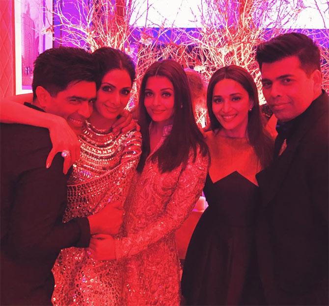 Pix: Inside Karan Johar&#39;s birthday bash for Manish Malhotra - Rediff.com movies