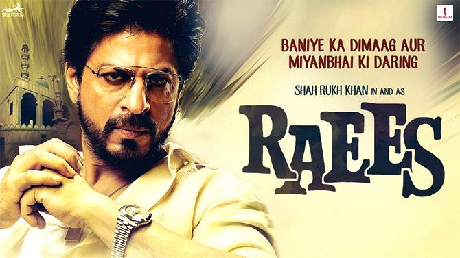 Raees poster