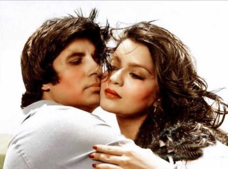 Amitabh Bachchan and Zeenat Aman in Mahaan