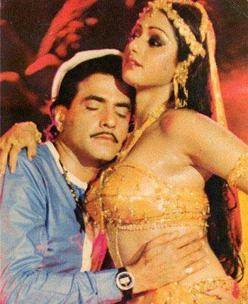 Jeetendra and Sridevi