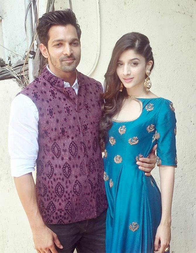 Harshvardhan Rane and Mawra Hocane