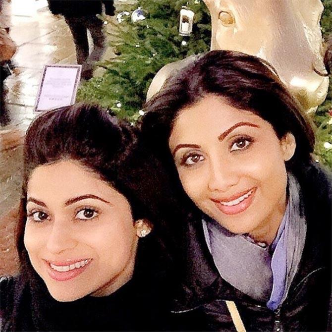 Shamita Shetty, Shilpa Shetty