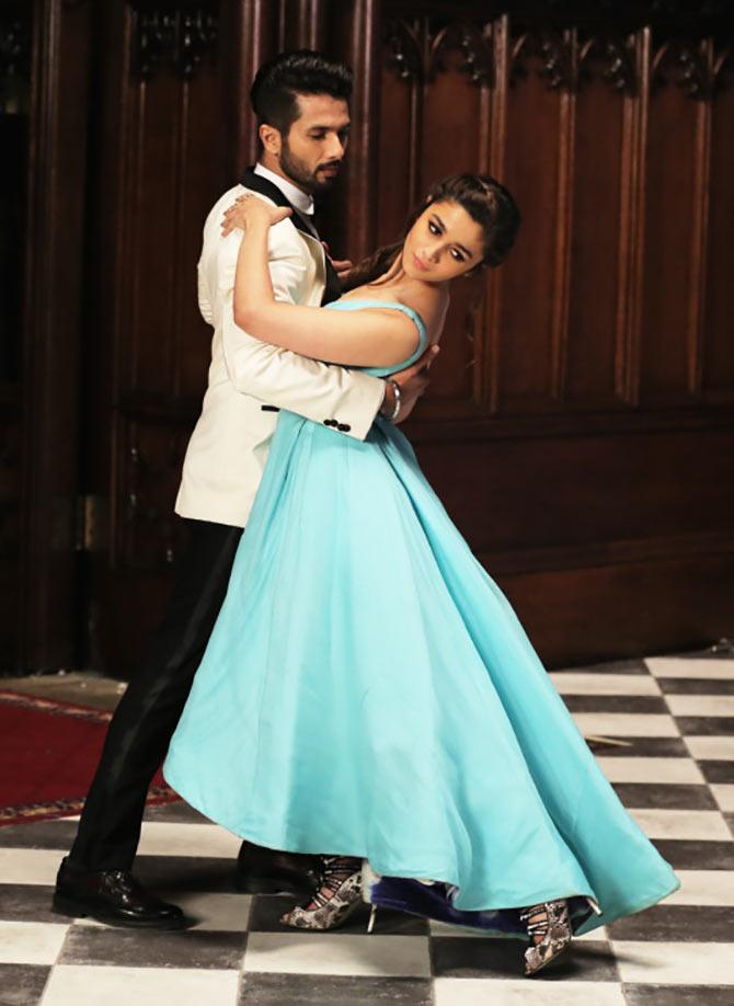 Shahid kapoor and Alia Bhatt