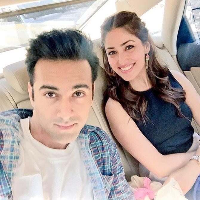 Yami Gautam and Pulkit Samrat