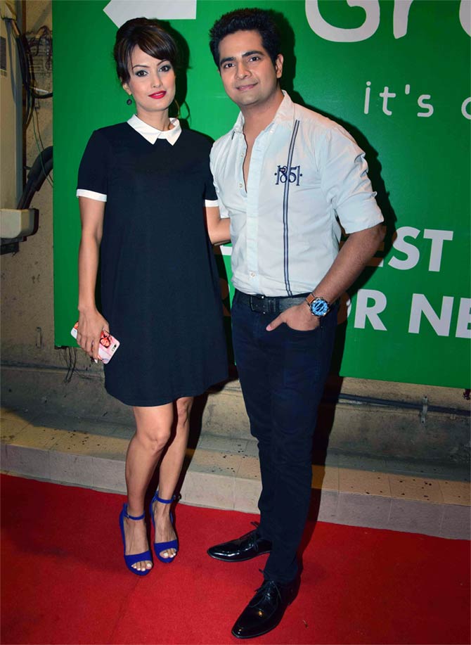 Karan Mehra and Nisha Rawal