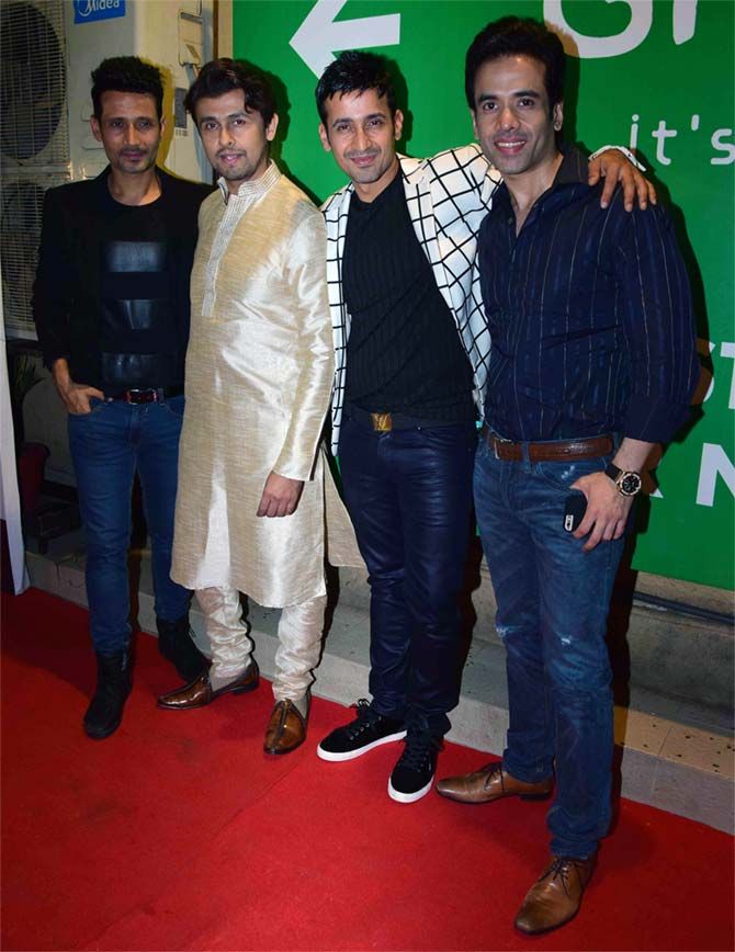 Meet Bros with Sonu Nigam and Tushar Kapoor