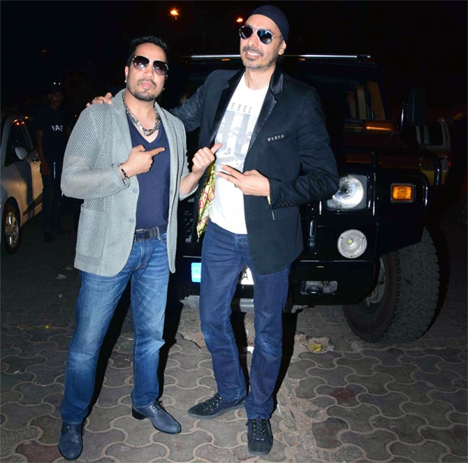 Mika Singh and Sukhbir Singh