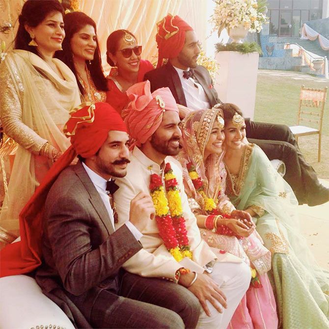 Nimrat Kaur sister wedding