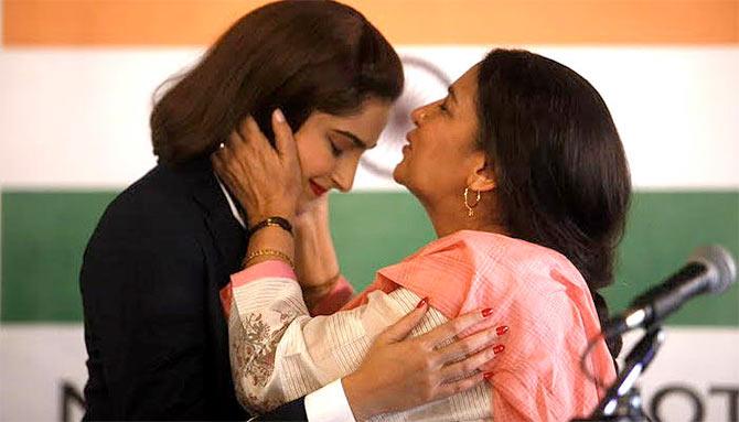 Sonam Kapoor and Shabana Azmi