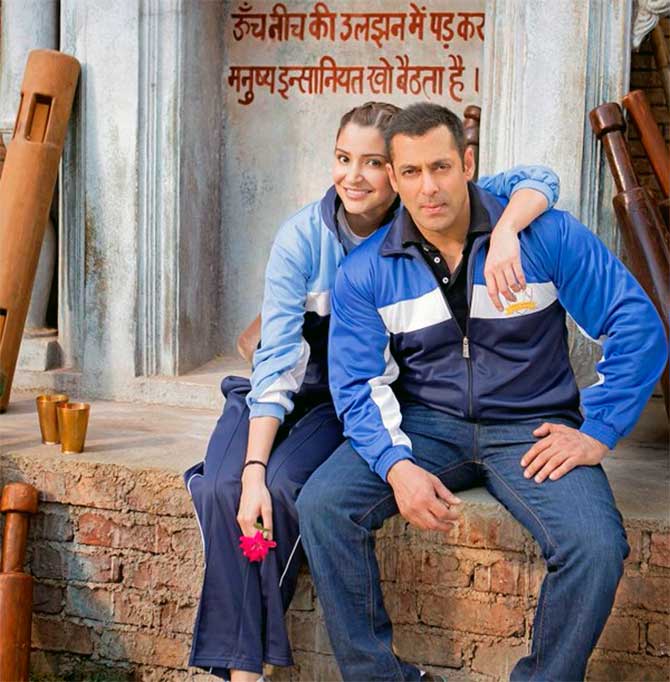 Anushka Sharma and Salman Khan